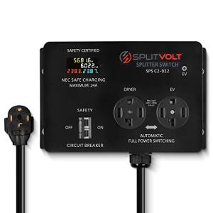 Splitvolt 240V 24 Amp EV Charging Splitter