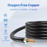 Tesla 21ft Extension Cord for Level 1&2 Chargers