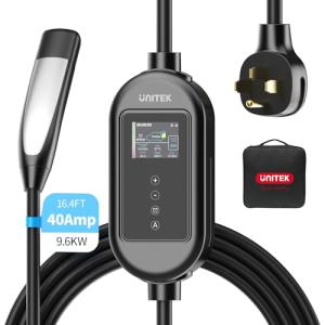 Unitek Level 2 Portable 40A Tesla Charger