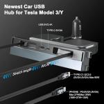65W USB Hub for Tesla Model 3 & Y