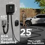 EVIQO Level 2 Hardwired EV Charger for Tesla