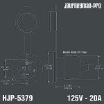 Journeyman-Pro 20 AMP EV Charger Outlet