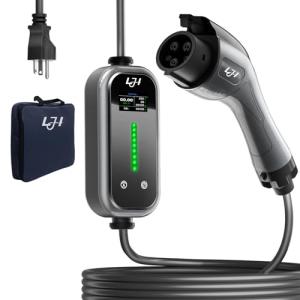 Portable 16A Fast EV Charger with 25FT Cable