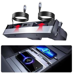 65W USB Charger Hub for Tesla Model 3 & Y