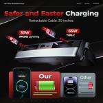 65W USB Charger Hub for Tesla Model 3 & Y