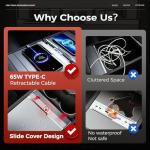 65W USB Charger Hub for Tesla Model 3 & Y