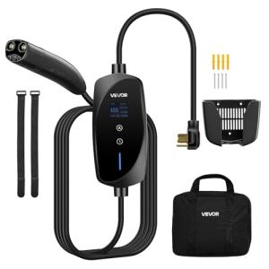 VEVOR Level 2 Portable Tesla EV Charger 40 Amp