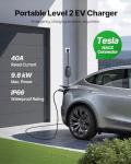 VEVOR Level 2 Portable Tesla EV Charger 40 Amp