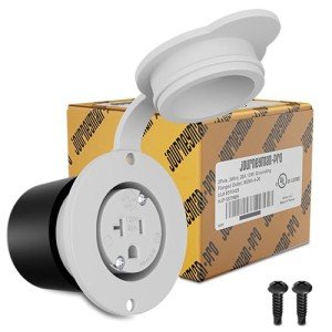20 AMP NEMA 5-20R EV Charger Outlet Socket