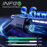 40 Amp Portable Level 2 EV Charger with 25ft Cable