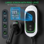 40 Amp Portable Level 2 EV Charger with 25ft Cable