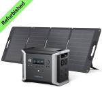 Dabbsson 1330Wh Portable Solar Generator & 120W Panel