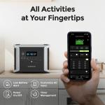 Dabbsson 1330Wh Portable Solar Generator & 120W Panel