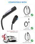 50ft Tesla EV Charger Extension Cable, 50Amp