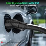 Tesla to J1772 Adapter - 80A, 250V Converter