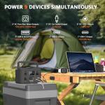 ALLWEI 500W Portable Power Station for Outdoors
