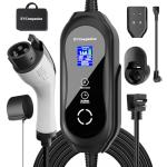 Portable Level 1-2 EV Charger with 25ft Cable
