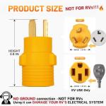 MECMO 30A Dryer to EV Charger Adapter