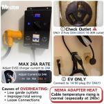 MECMO 30A Dryer to EV Charger Adapter