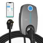 Smart Level 2 EV Charger, 40 Amp, 25 Ft Cable