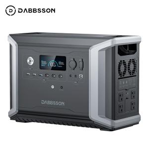 Portable 2330Wh Solar Generator for Camping