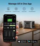 Portable 2330Wh Solar Generator for Camping