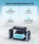 Portable 2330Wh Solar Generator for Camping