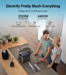 Portable 2330Wh Solar Generator for Camping