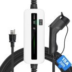 Morec 15A Portable EV Charger with SAE J1772 Plug