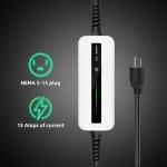 Morec 15A Portable EV Charger with SAE J1772 Plug