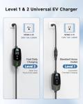 EVDANCE 16A Portable EV Charger with 25FT Cable