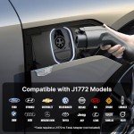 Morec 15A Portable EV Charger with SAE J1772 Plug