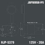 Journeyman-Pro 20 AMP EV Charger Receptacle Socket