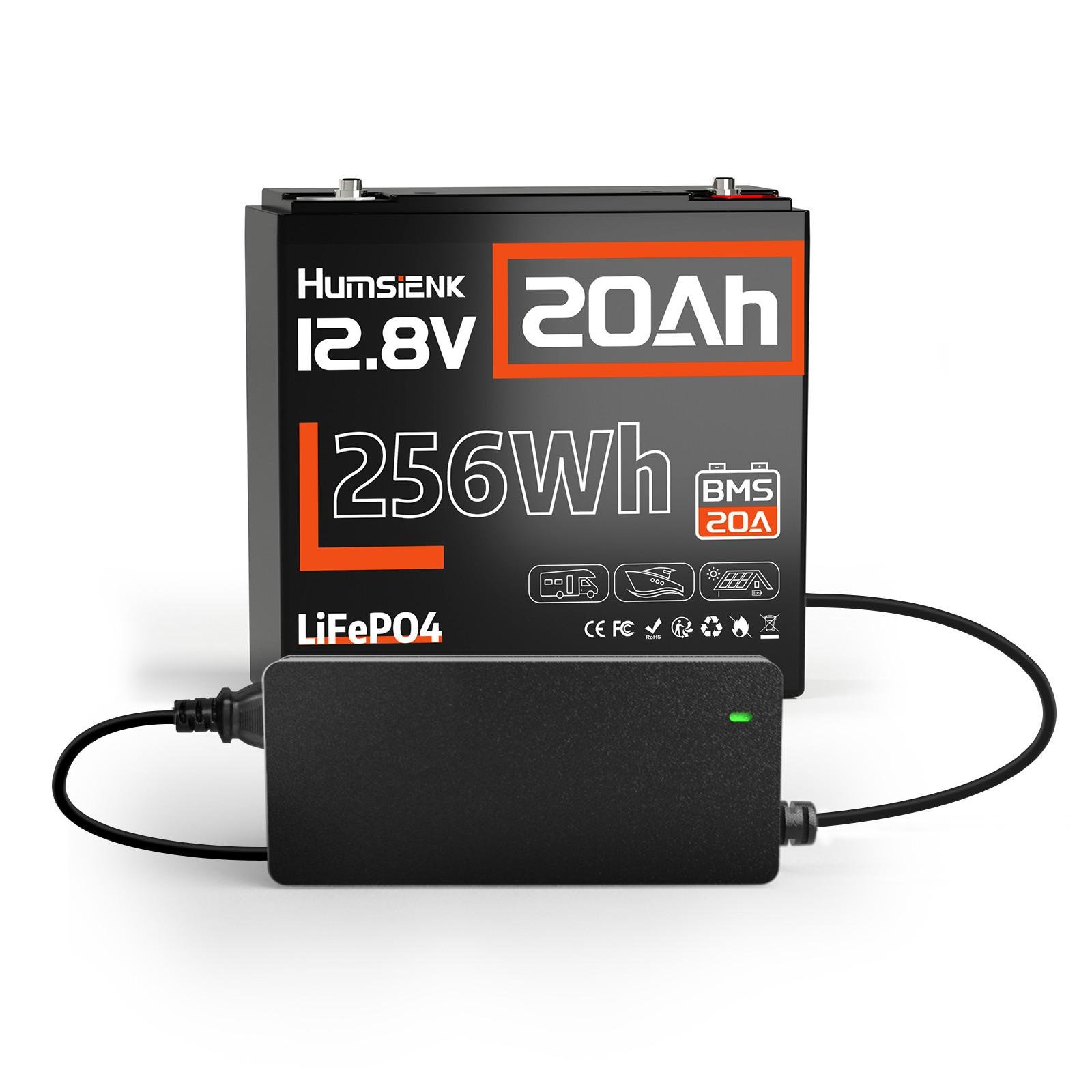 Humsienk 12V 20Ah Lithium Deep Cycle Battery