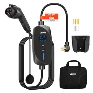 VEVOR 32A Level 2 Portable EV Charger
