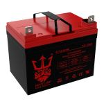 12V 35Ah Dual Pack AGM Solar Battery