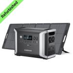 1330Wh Portable Solar Power Station with 210W Panel