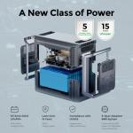 1330Wh Portable Solar Power Station with 210W Panel