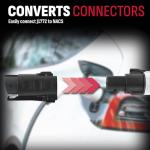 Schumacher Tesla to J1772 EV Charger Adapter