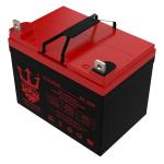 12V 35Ah AGM Solar Battery - 2 Pack