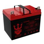 12V 35Ah AGM Solar Battery - 2 Pack