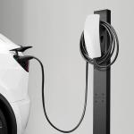 Pedestal Mounted EV Charger Stand for Tesla