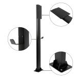 Pedestal Mounted EV Charger Stand for Tesla