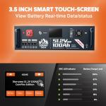 Starrysea 5.12kWh 48V LiFePO4 Backup Battery