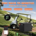 36V Lithium 105Ah Battery for Golf Carts and EVs