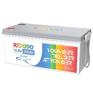 Redodo 12V 200Ah LiFePO4 Lithium Battery