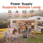 12V 100Ah Bluetooth Lithium Battery for RVs