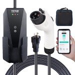 VEVOR Portable EV Charger with 28-Foot Cable