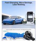 Raylix EV Charging CCS1-T1 to NACS Adapter