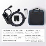 VEVOR Portable EV Charger with 28-Foot Cable